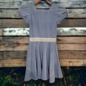 Handmade Vintage 1950's Circle Skirt Dress